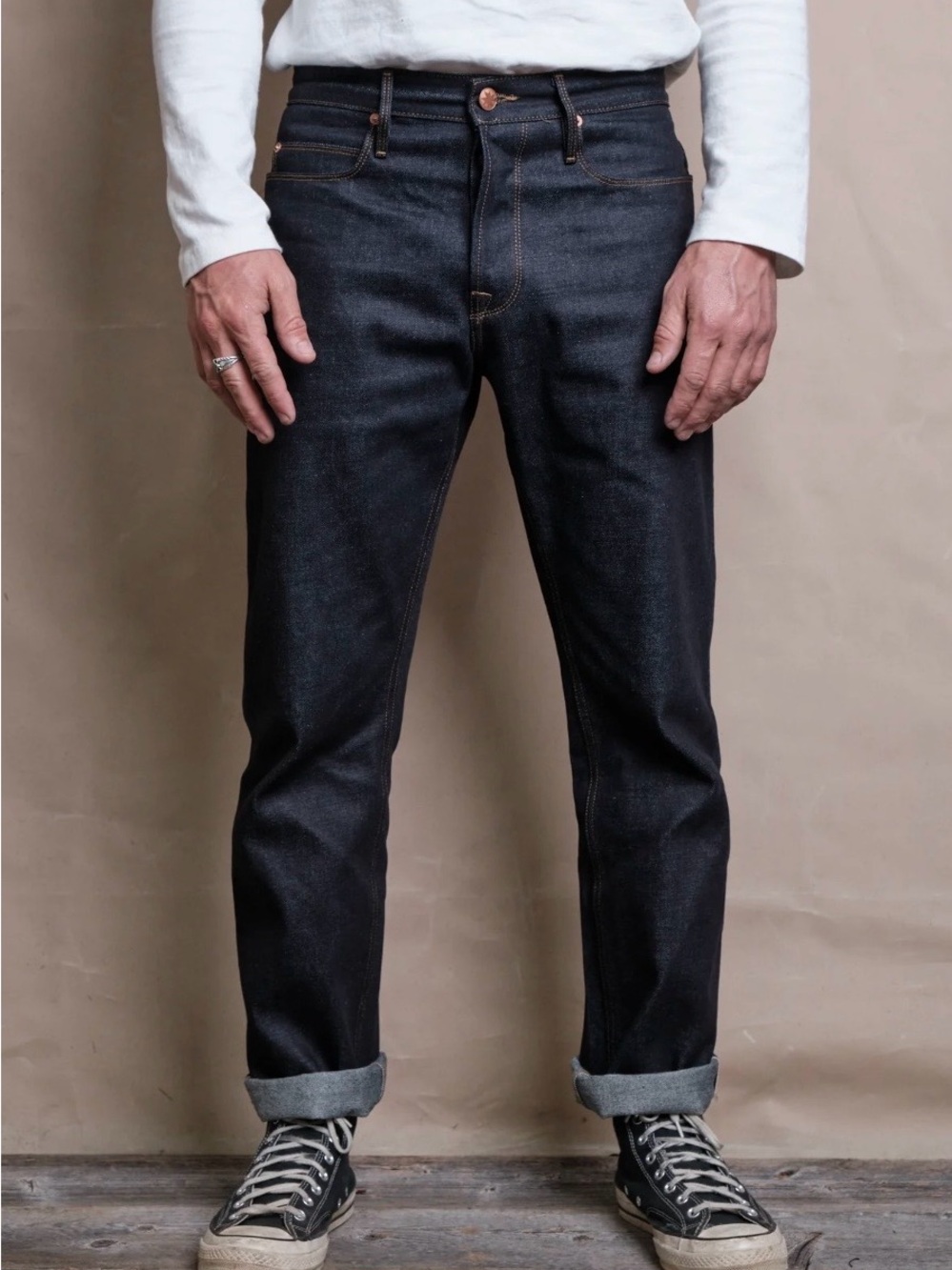 Freenote Cloth Trabuco Classic Straight Kaihara Japanese Selvedge Denim NWT 32